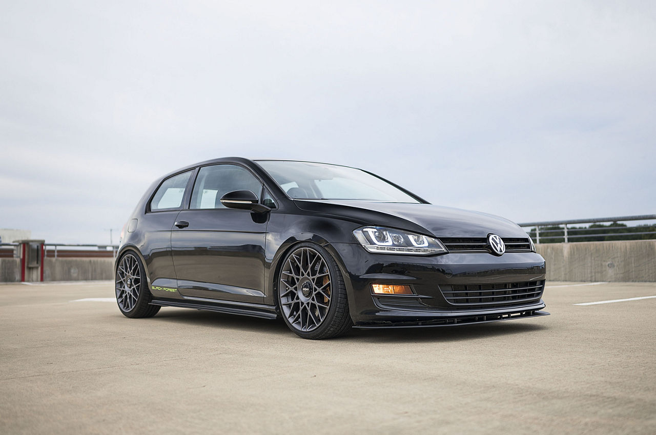 2013 Volkswagen Golf GTI - Rotiform BLQ-C - Gray | Wheel Pros